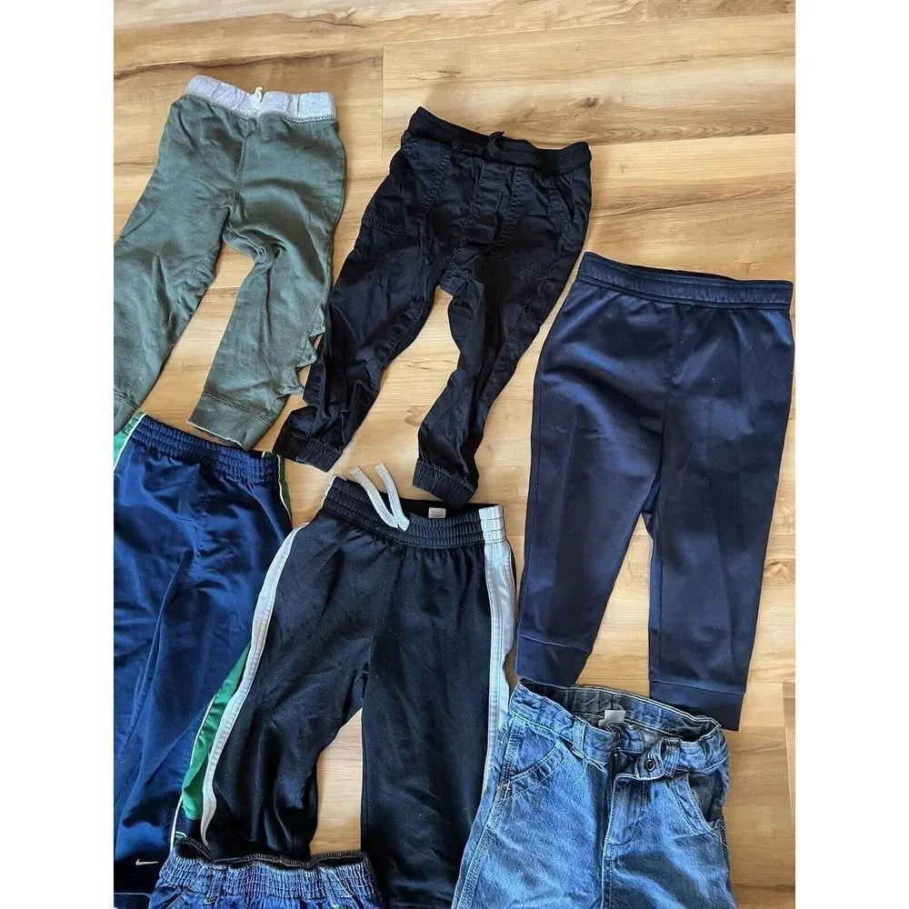 Baby Boy Bundle 24m 9 Pants Variety Brand
